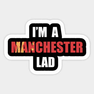 Manchester Lad Sticker